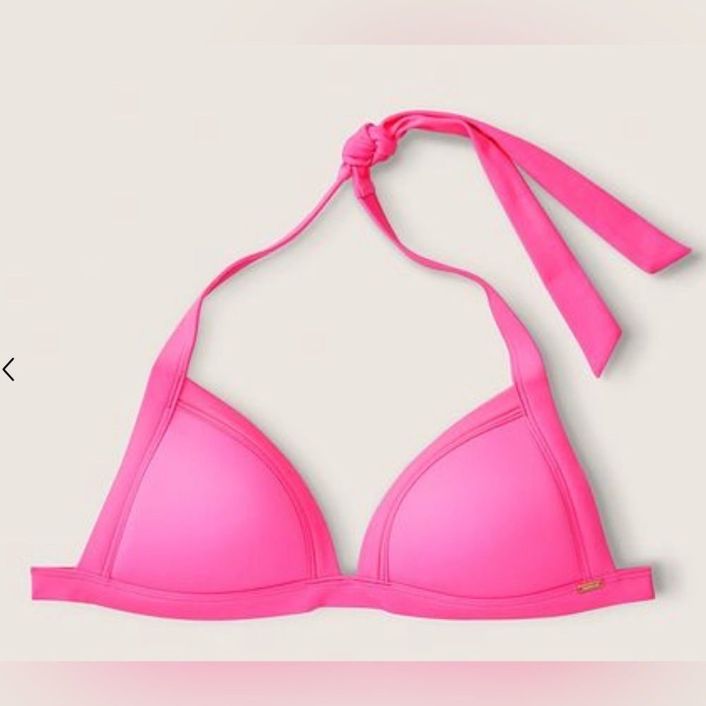 NWT Victoria's Secret Pink Push-Up Triangle Bikini Top